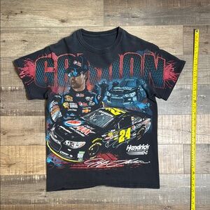 Black Graphic NASCAR T-Shirt